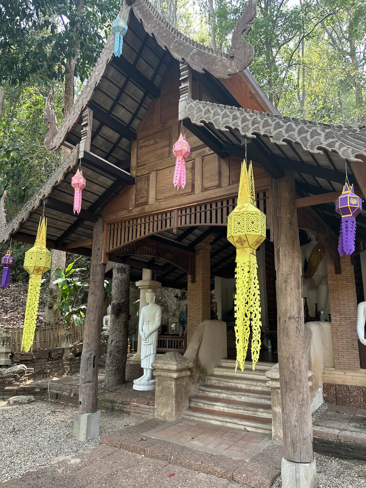 Chiang Mai: Wanderung zum Wat Pha Lat und Wat Phra That Doi Suthep (Monks Trail)