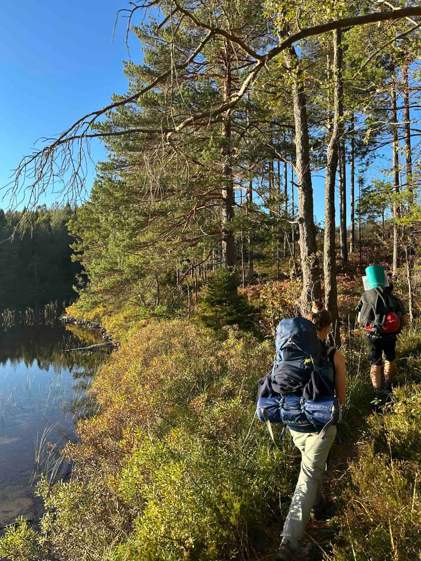 Viertägige Wanderung durch Schweden entlang des Pilgrimsleden Dalsland