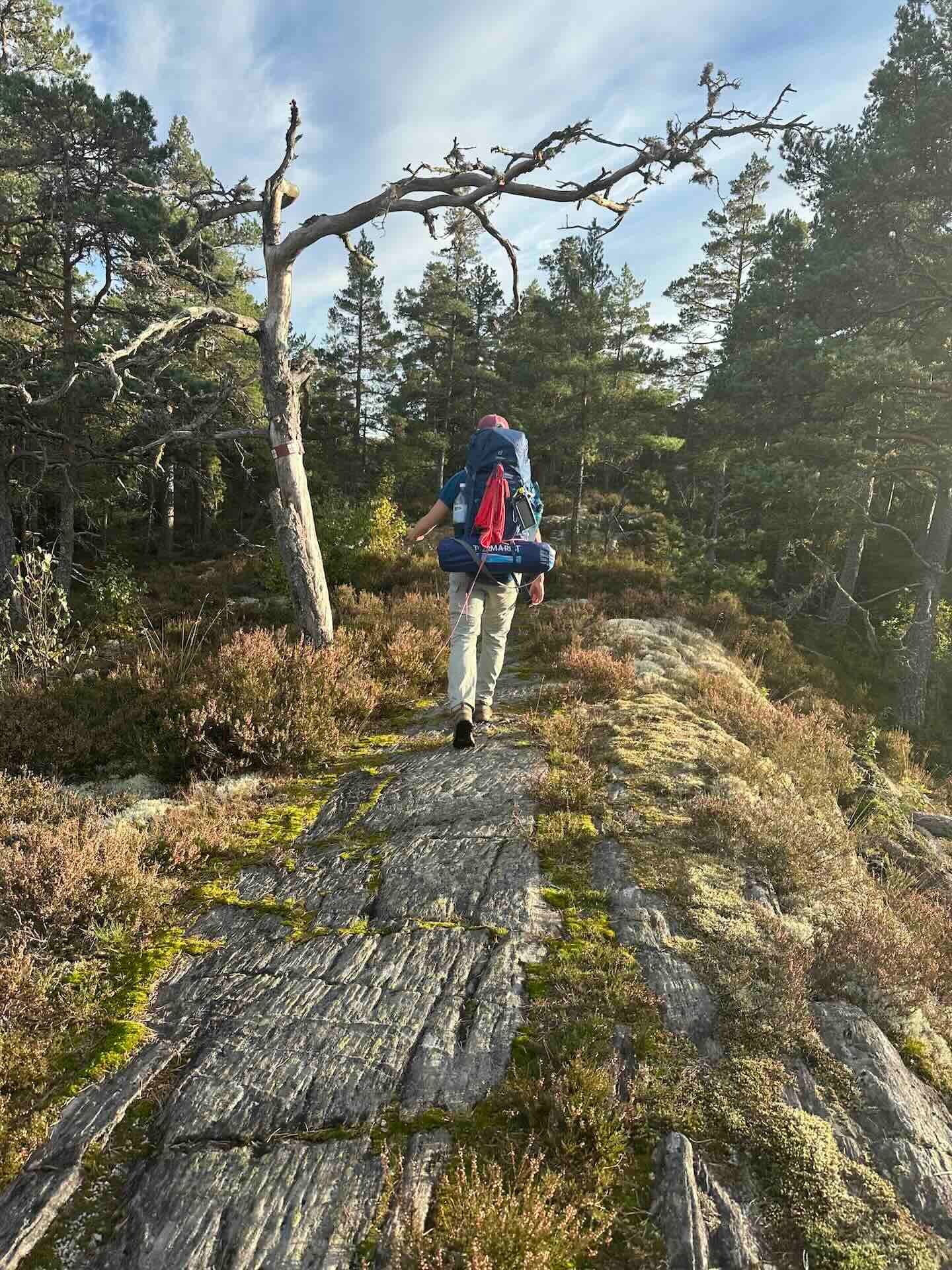 Viertägige Wanderung durch Schweden entlang des Pilgrimsleden Dalsland