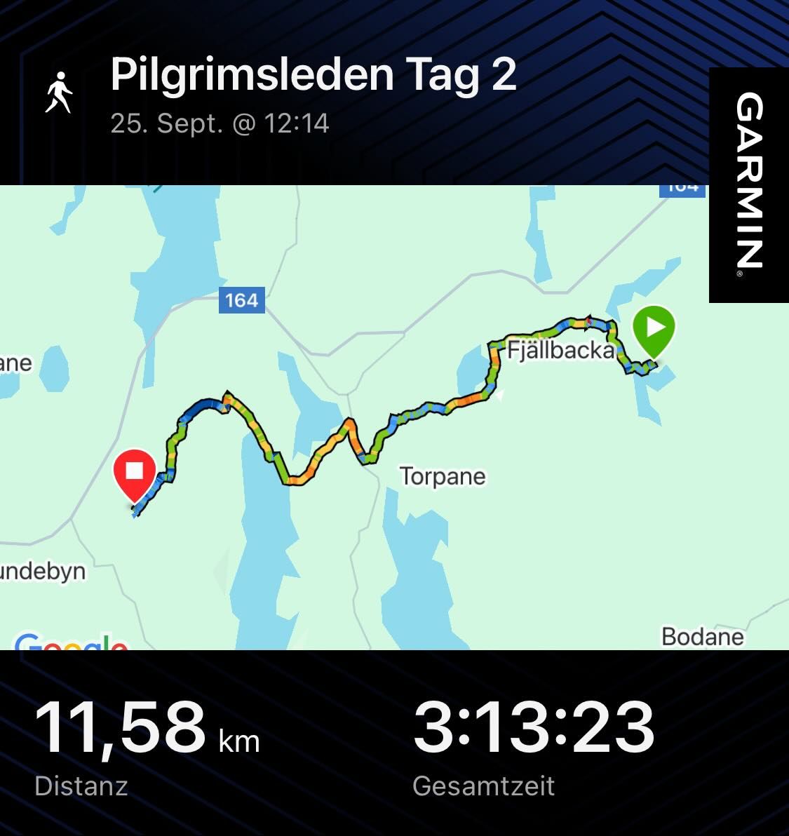 Viertägige Wanderung durch Schweden entlang des Pilgrimsleden Dalsland