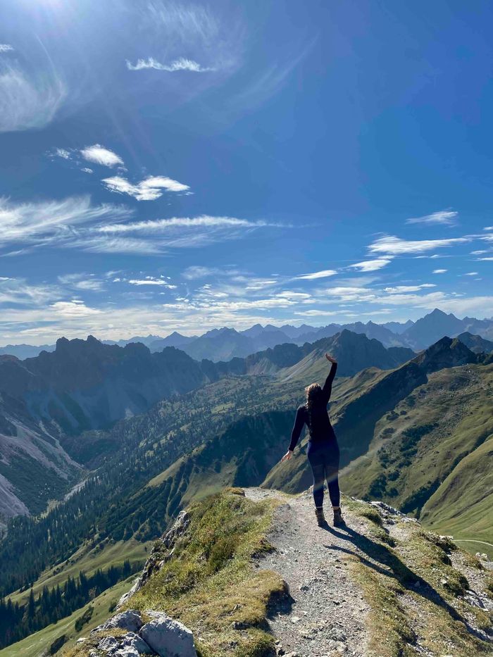 Wanderung auf die Rote Flüh (Allgäuer Alpen)